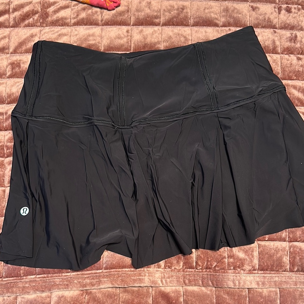 Lululemon Black Athletic Skirt